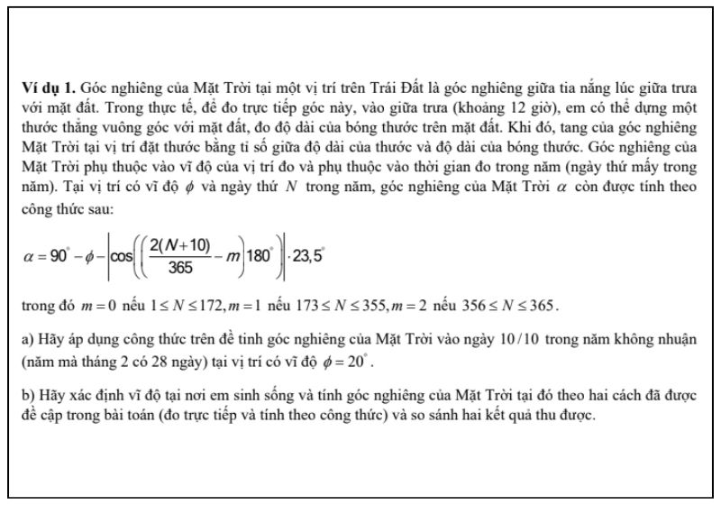 Bài tập Dạng 4: Toán thực tế