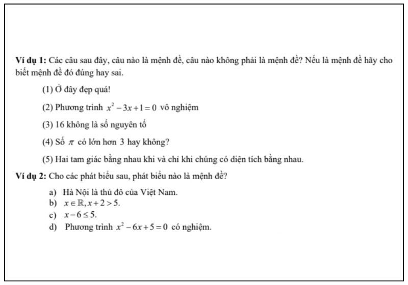 Bài tập ví dụ dạng 1