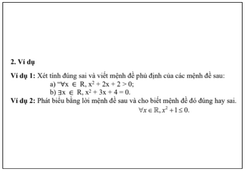 Bài tập ví dụ dạng 5