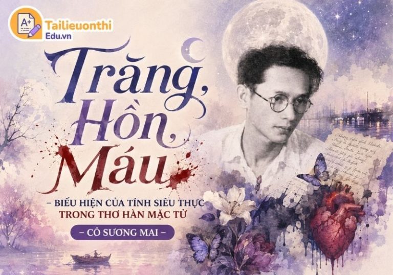 Trăng, Hồn, Máu - Biểu hiện của tính siêu thực trong thơ Hàn Mặc Tử - Cô Sương Mai